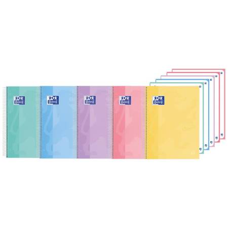 CUADERNO ESPIRAL OXFORD EUROPEANBOOK 5 TOUCH DIN A4 120 HOJAS 171084