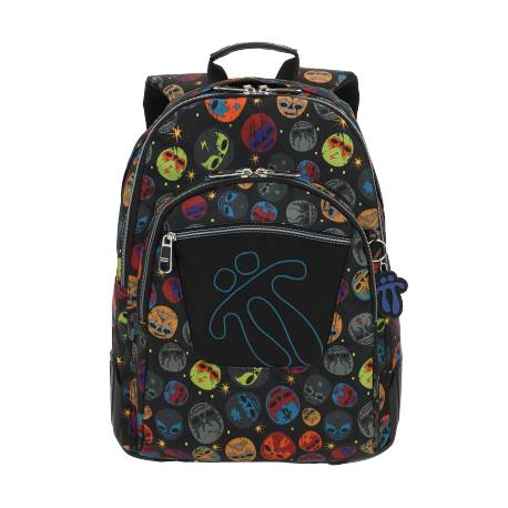 Mochila escolar Crayola Totto 44x33x13.50cm (MA04ECO002-1710N-3E7)