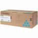 Toner Ricoh SPC250E Cian 407544