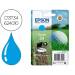 Cartucho Epson 34 en Cian C13T34624010