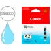 Cartucho Canon CLI-42PC Pixma color cian 6388B001