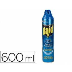 Insecticida marca Raid spray moscas y mosquitos