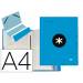 Carpeta Liderpapel Antartik Clasificadora Folio 12 departamentos Cartón forrado color Azul