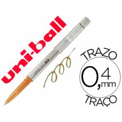 Bolígrafo Borrable roller gel UF-220 color naranja 0.5 mm