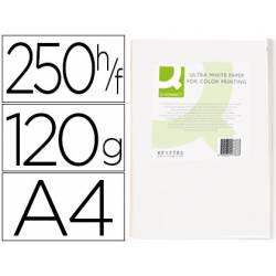 Papel fotocopiadora Q-Connect Ultra White DIN A4 120 Gr