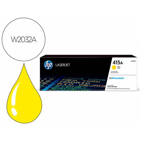 TONER HP 415A PARA HP COLOR LASERJET PRO M454 MFP M479 AMARILLO (161242)