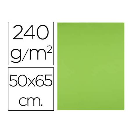 huella Frente hambruna Cartulina Liderpapel color verde hierba 240 g/m2 (43475)