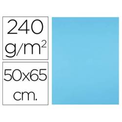 Cartulina Liderpapel color azul turquesa 240 g/m2
