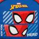 Mochila Escolar Spiderman Hero Dos Compartimentos 40x30x13cm
