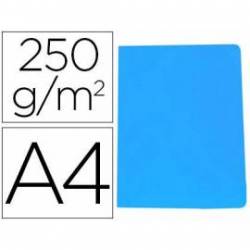 Subcarpeta Gio DIN A4 250 gr Cartulina color azul