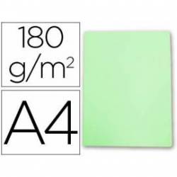 Subcarpeta de cartulina Gio Din A4 verde pastel 180 g/m2