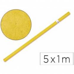 Bobina papel tipo kraft Liderpapel 5 x 1 m amarillo