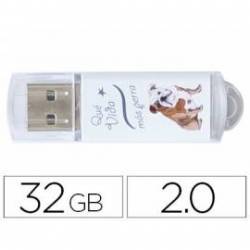 Memoria Flash USB Techontech 32 GB Que Vida Mas Perra