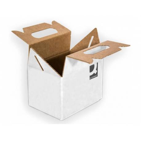 Caja Maletín de Cartón Q-connect para Embalar 35x25,5x11,8 cm con (79718)