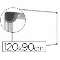 Pizarra Blanca Vitrificada Magnetica con marco de aluminio 120x90 Bi-Office