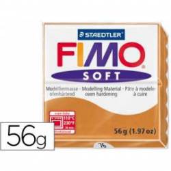 Pasta para modelar Staedtler Fimo soft Color cogñac 56 gr