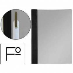 Carpeta dossier fastener Esselte PVC rigido Folio color negro