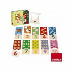 Puzzle a partir de 2 años Duo 1-10 Goula