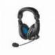 Auricular Trust Quasar Headset Microfono Color Negro/Azul