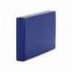 Carpeta proyectos Pardo folio 150 mm Carton forrado color azul con broche