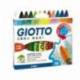 Lapices cera Giotto Maxi caja de 12 unidades colores surtidos