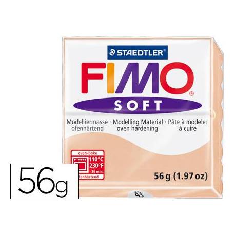 Pasta para modelar Staedtler Fimo soft Color carne 56 gr