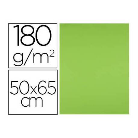 Cartulina Liderpapel 180 g/m2 verde hierba
