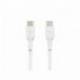 CABLE BELKIN CAB003BT1MWH USB-C A USB-C BOOST CHARGE LONGITUD 1 M COLOR BLANCO