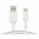 CABLE BELKIN CAB001BT2MWH USB-C A USB-A BOOS CHARGE LONGITUD 2 M COLOR BLANCO