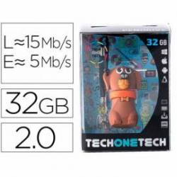 MEMORIA USB TECH ON TECH DUBBY DU EL PERRO 32 GB