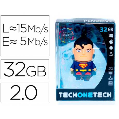 MEMORIA USB TECH ON TECH SUPER S 32 GB