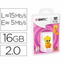 MEMORIA USB EMTEC FLASH 16 GB USB 2.0 TWEETY
