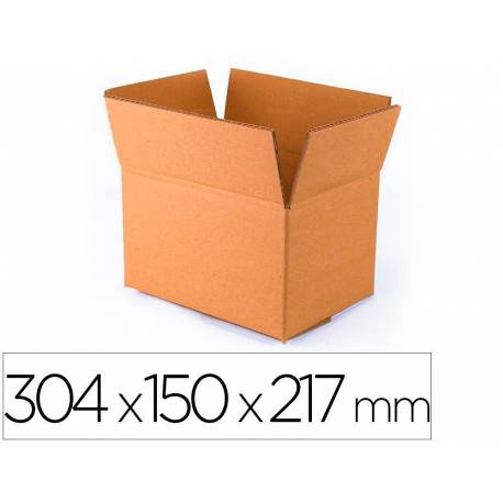 Caja para embalar de doble canal de 30x15x21.7cm