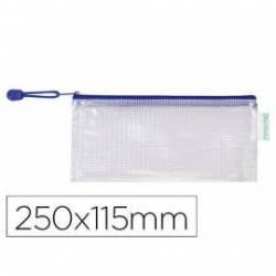 Bolsa multiusos 250x115 mm Tarifold plastico impermeable y ultrarresistente correa Azul