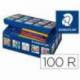 Rotuladores Staedtler Noris Club Punta Fina 1mm de Colores Surtidos Caja de 100 unidades