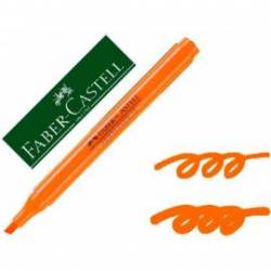 Rotulador Faber Castell fluorescente Textliner 38 naranja