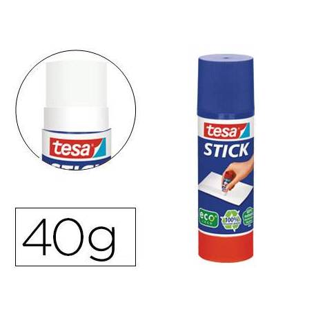 Pegamento marca Tesa stick ecologico en barra 40 gr