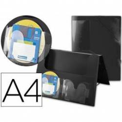 Carpeta Portadocumentos Gomas Con Solapa A4 Lomo 25 Mm Naranja