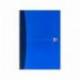 Cuaderno espiral Oxford Essentials Folio Cuadricula 4mm 80 hojas Tapa blanda en Color Azul