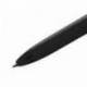 Bolígrafo retráctil milán P1 de color negro 1 mm