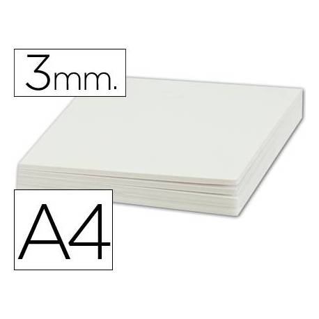 Carton pluma Liderpapel doble cara blanco Din A4 Espesor 3 mm