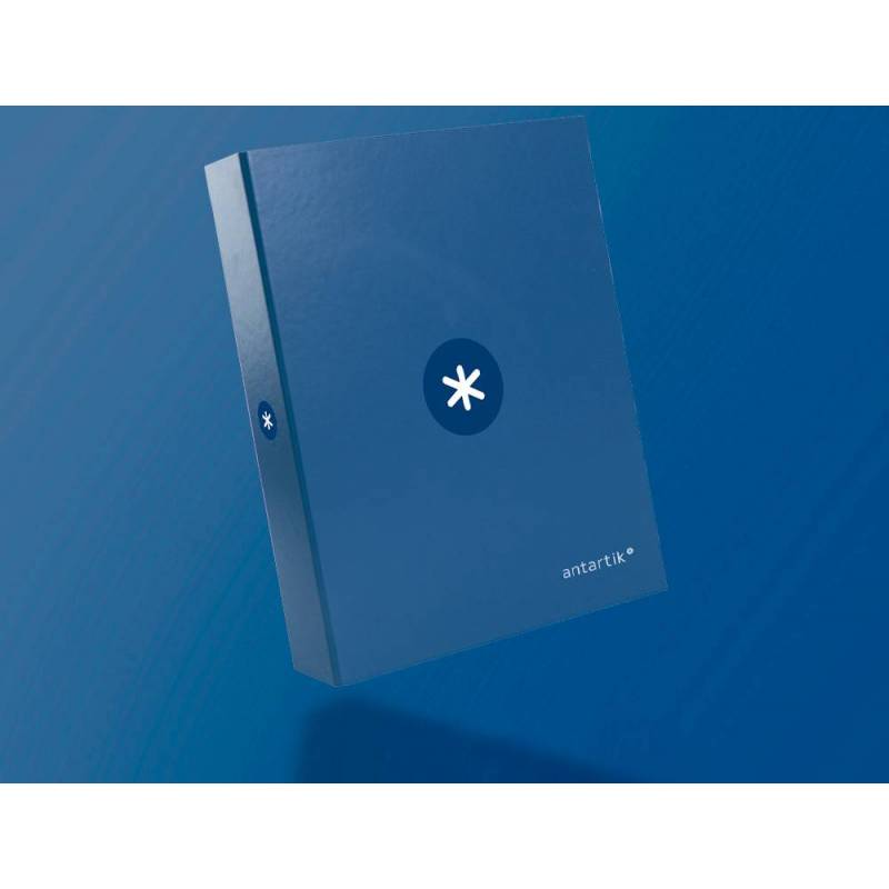 Carpeta Liderpapel 4 Anillas 40mm A4 Color Azul (77189