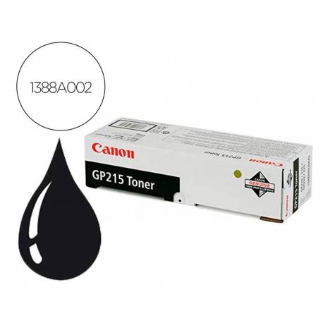 TONER CANON GP215 GP200 GP210F GP211 GP215 NEGRO 1388A002
