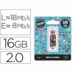 Memoria Flash USB de Technotech 16 GB Candy Pop