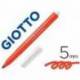 Rotulador Giotto Turbo Maxi Punta Gruesa Lavable Color Rojo