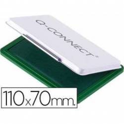 Tampon Q-Connect Nº 2 Color Verde 110x70mm