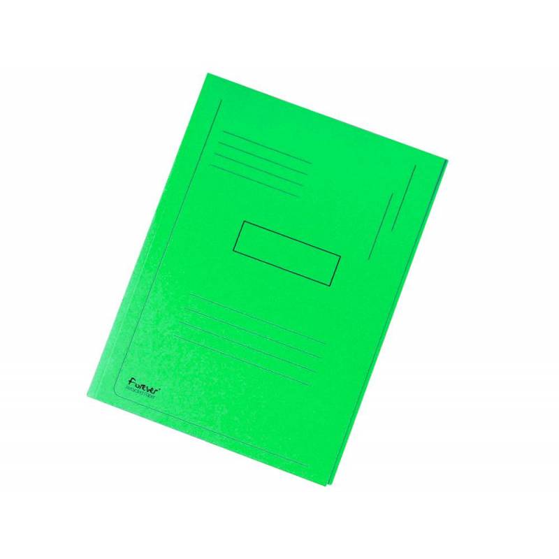 Subcarpeta Exacompta 2 Solapas - A4, 280 G, Verde, 1 Unidad