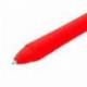 Boligrafo Gummy Touch 1mm Retractil Rojo marca Liderpapel