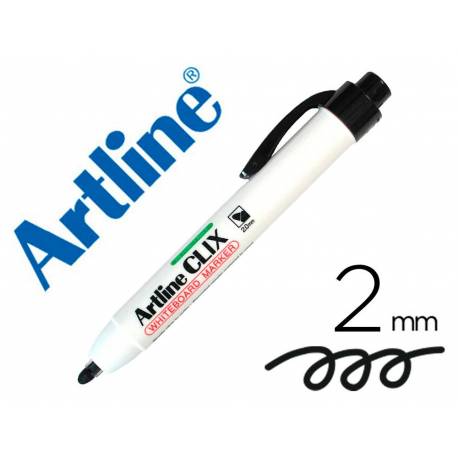 Rotulador Artline Clix color negro 2mm