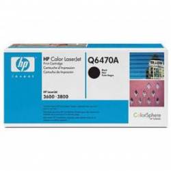 Toner HP 501A Q6470A color Negro